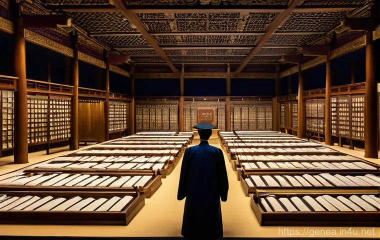 족보와 왕실 - A detailed illustration of a complex and tangled Goryeo Dynasty royal family tree, with lines heavil... 족보와 왕실 - A detailed illustration of a complex and tangled Goryeo Dynasty royal family tree, with lines heavil...