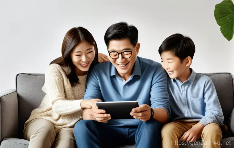 이씨 족보 - **The Flourishing Branches of the Lee Family Clan**
    A vibrant, artistic representation of a maje...