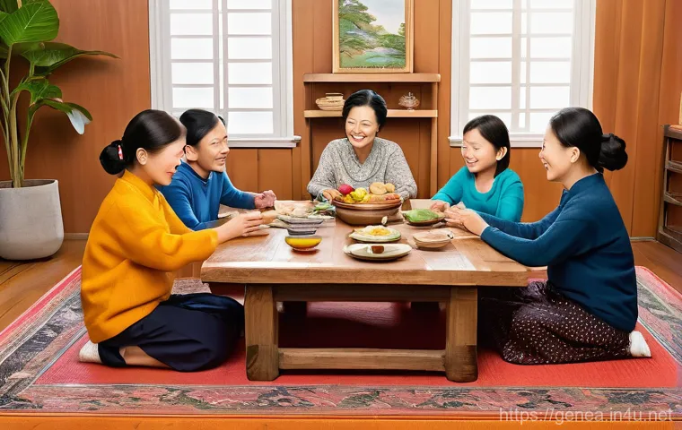 족보의 법적 효력 - **Prompt 1: The Wisdom of Generations, A Glimpse into the Past**
    An elderly Korean grandfather, ...